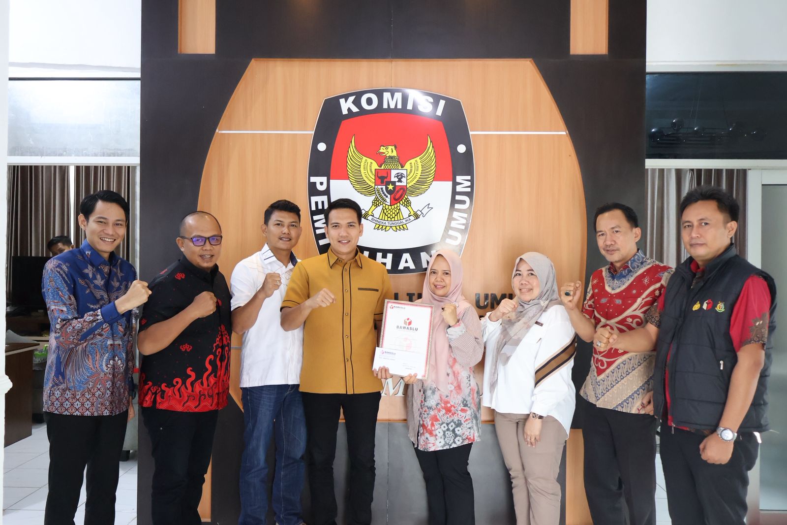 BAWASLU KABUPATEN LAMPUNG UTARA KOORDINASIKAN PELAKSANAAN PDPB DENGAN KPU KABUPATEN LAMPUNG UTARA