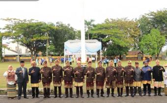 BAWASLU IKUTI UPACARA PERINGATAN HUT KABUPATEN LAMPUNG UTARA KE 79