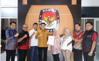 BAWASLU KABUPATEN LAMPUNG UTARA KOORDINASIKAN PELAKSANAAN PDPB DENGAN KPU KABUPATEN LAMPUNG UTARA