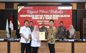 BAWASLU KABUPATEN LAMPUNG UTARA BERI MASUKAN TERKAIT PEMUTAKHIRAN DATA PEMILIH BERKELANJUTAN (PDPB)
